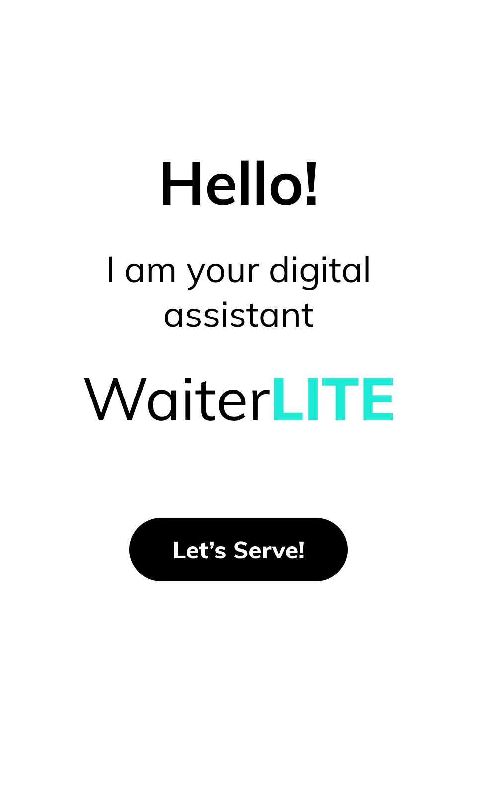 UI Design | WaiterLITE